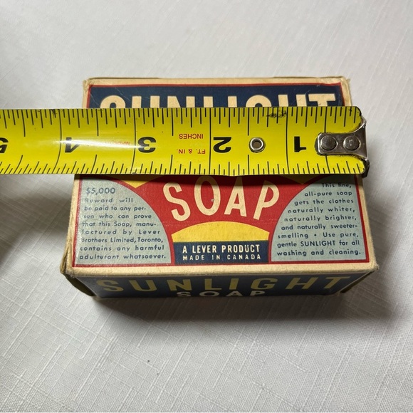 Sunlight Soap with Original Box. Vintage - Picture 7 of 9